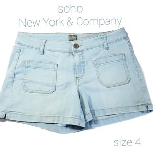SHORTS Denim | Soho New York & Company Size 4